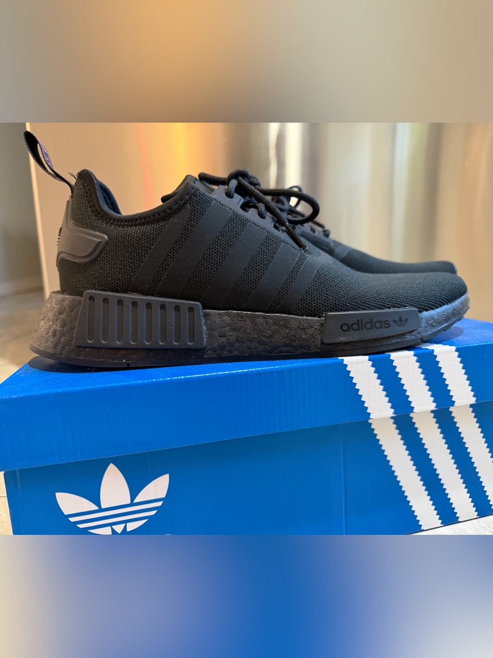 adidas Men’s NMD R1 Sneaker - Black
